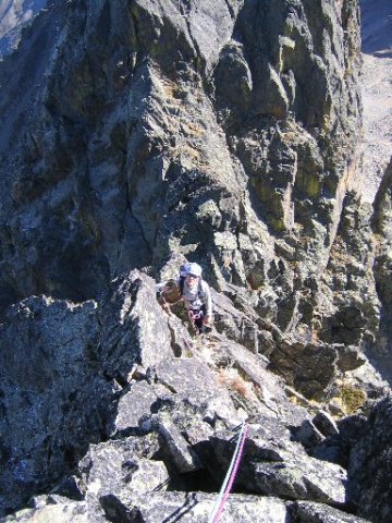 Traversée des petites aiguilles de l&#039;Argentière